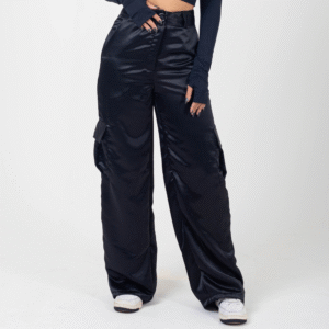 Calça Cargo Cetim