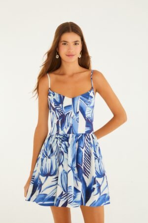 Vestido Curto Bananarte FARM