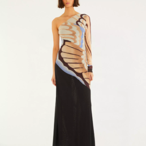 Vestido Tule Asa de Borboleta FARM
