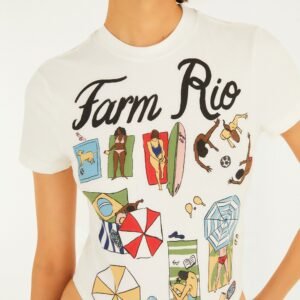 Body Estampado Praia Carioca FARM